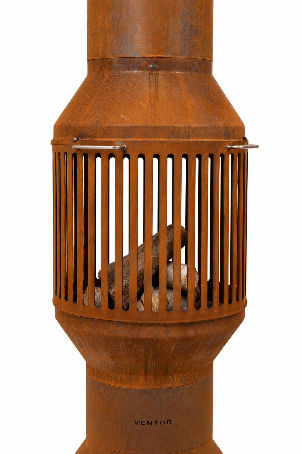 VENTOR® Original Wind Control-frontpaneel – Cortenstaal